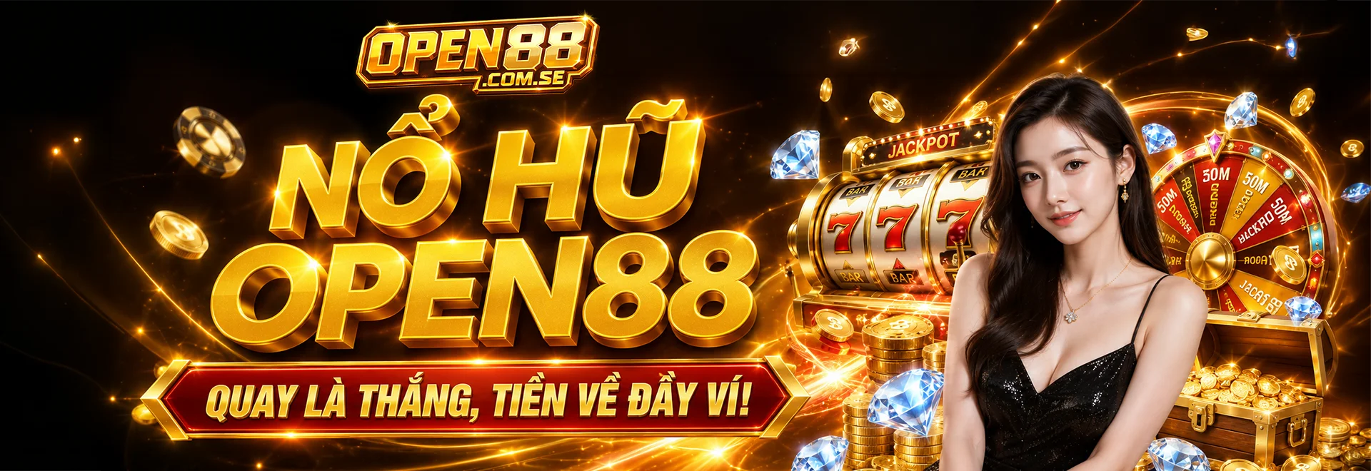 Nổ hũ Open88 – Quay là thắng, tiền về đầy ví!